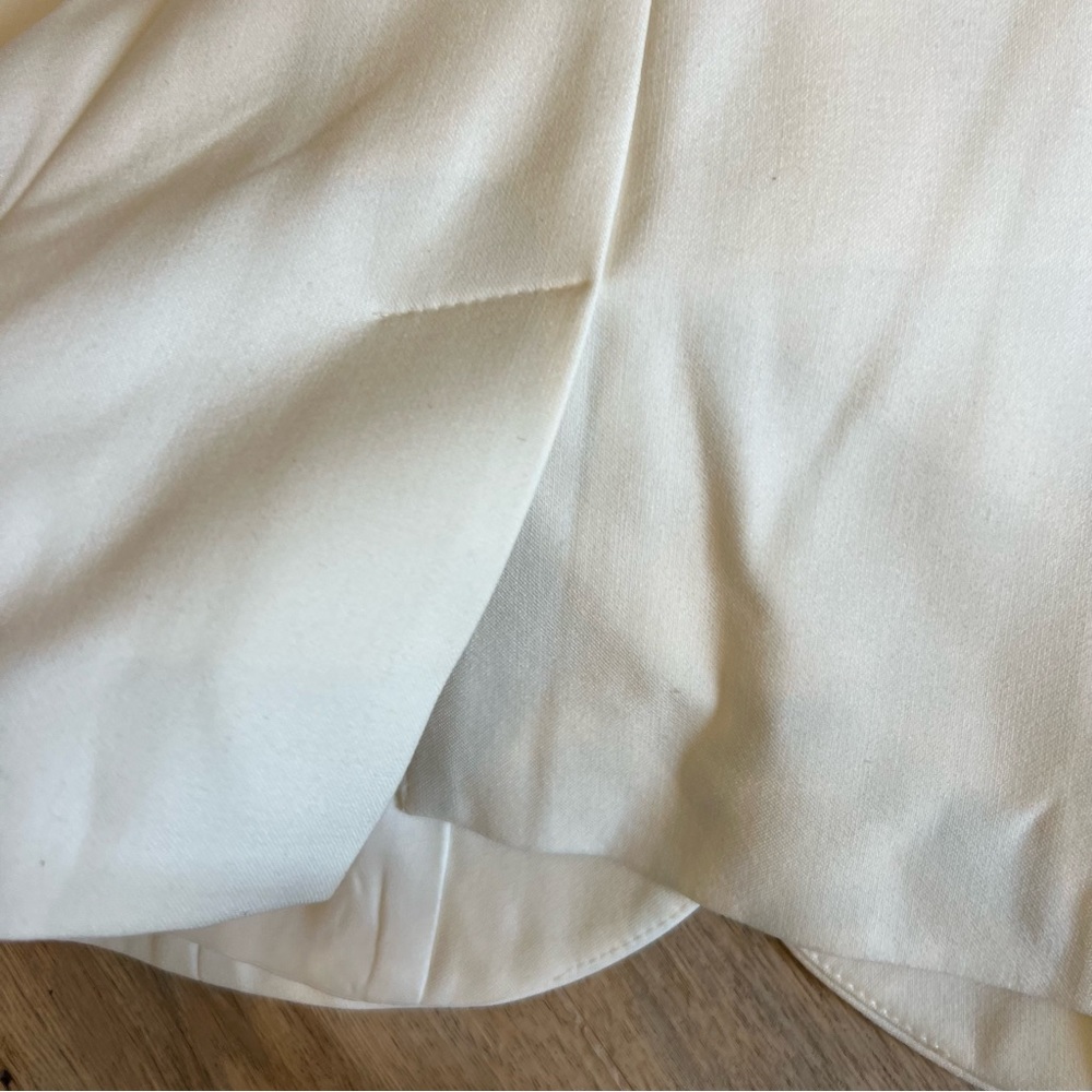 White structured thick blazer jacket - Picture 9 of 9